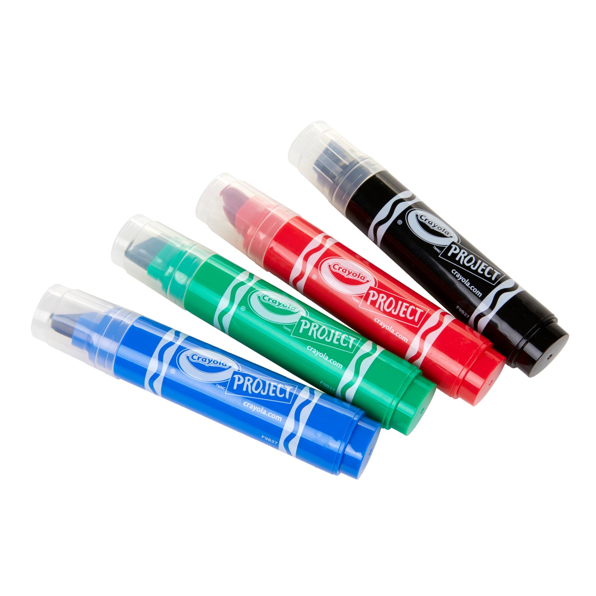 Crayola® Project™ Classic Chisel Tip XL Poster Markers, 4ct.